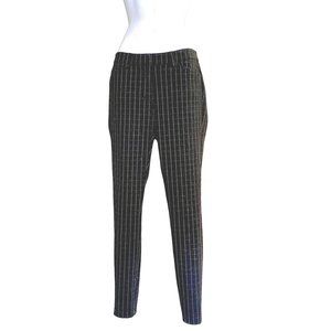 CALVIN KLEIN WOMEN'S WINDOWPANE STYLE SKINNY PANT SIZE 4